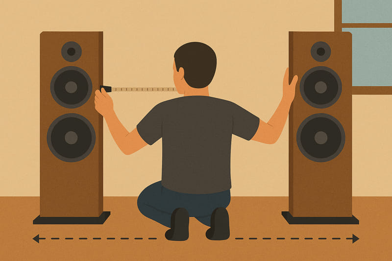 Adjust Physical Speaker Placement