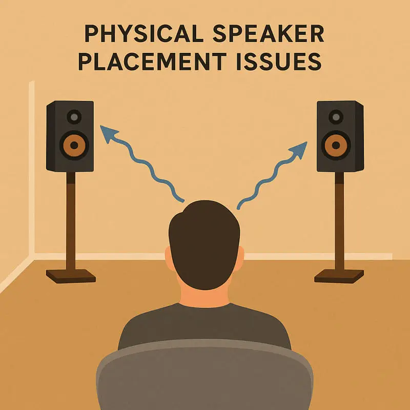Physical Speaker Placement Issues